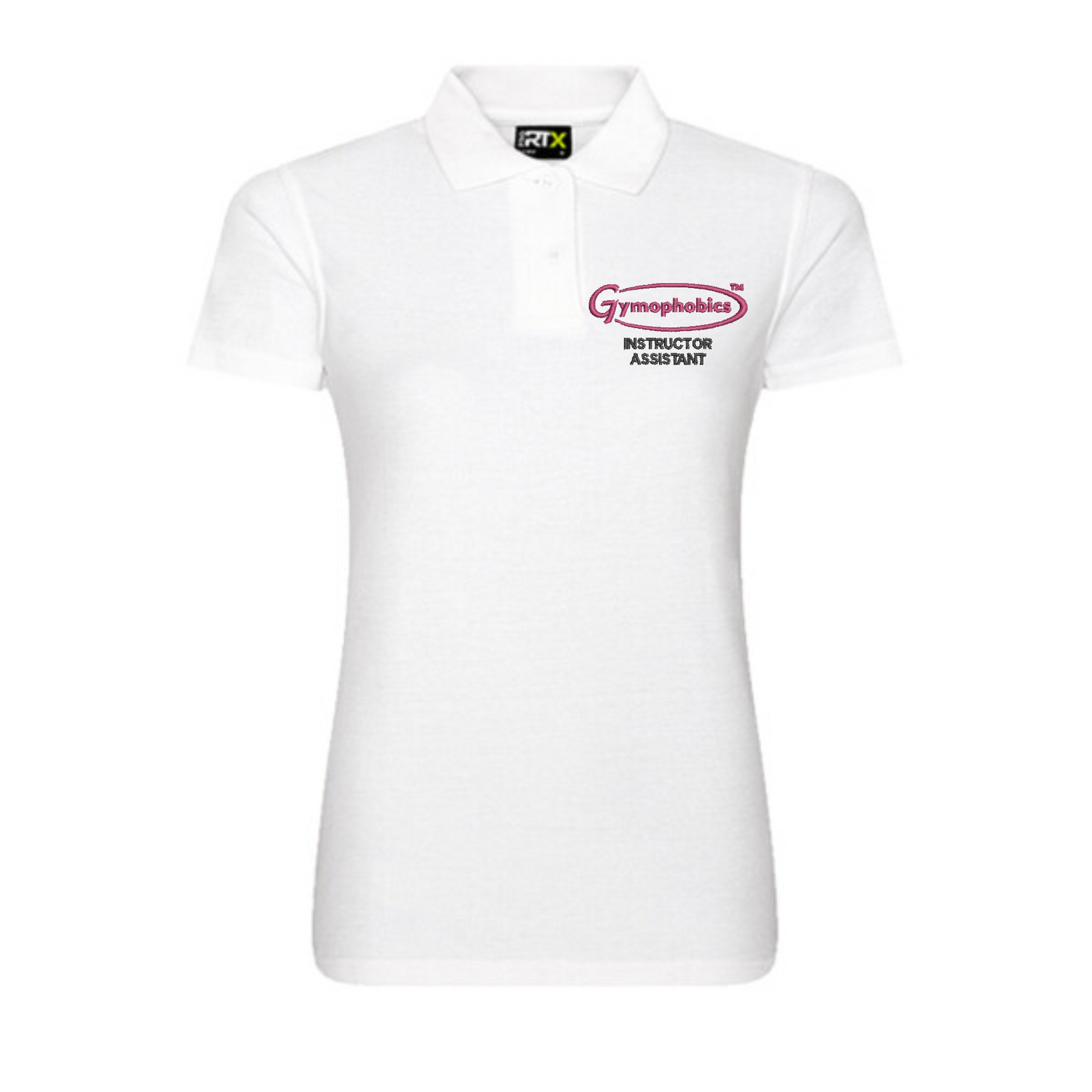 Ladies instructor Assistant Polo in White