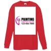 Kids long sleeve valueweight T Thumbnail