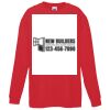 Kids long sleeve valueweight T Thumbnail