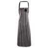 Striped bib apron Thumbnail