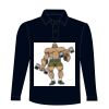 Kids long sleeve plain rugby shirt Thumbnail