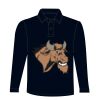 Kids long sleeve plain rugby shirt Thumbnail