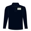 Kids long sleeve plain rugby shirt Thumbnail