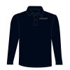 Kids long sleeve plain rugby shirt Thumbnail