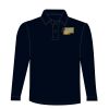 Kids long sleeve plain rugby shirt Thumbnail