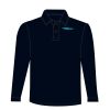 Kids long sleeve plain rugby shirt Thumbnail