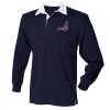 Kids long sleeve plain rugby shirt Thumbnail