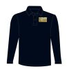 Kids long sleeve plain rugby shirt Thumbnail