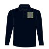 Kids long sleeve plain rugby shirt Thumbnail