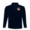 Kids long sleeve plain rugby shirt Thumbnail