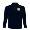 Kids long sleeve plain rugby shirt Thumbnail