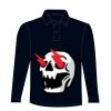 Kids long sleeve plain rugby shirt Thumbnail