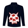 Kids long sleeve plain rugby shirt Thumbnail