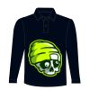 Kids long sleeve plain rugby shirt Thumbnail