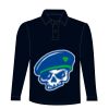 Kids long sleeve plain rugby shirt Thumbnail