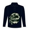 Kids long sleeve plain rugby shirt Thumbnail