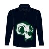 Kids long sleeve plain rugby shirt Thumbnail