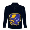 Kids long sleeve plain rugby shirt Thumbnail