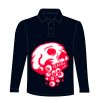 Kids long sleeve plain rugby shirt Thumbnail