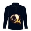 Kids long sleeve plain rugby shirt Thumbnail