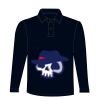 Kids long sleeve plain rugby shirt Thumbnail