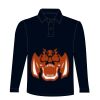 Kids long sleeve plain rugby shirt Thumbnail