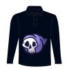 Kids long sleeve plain rugby shirt Thumbnail