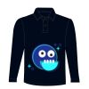 Kids long sleeve plain rugby shirt Thumbnail