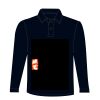 Kids long sleeve plain rugby shirt Thumbnail