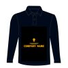 Kids long sleeve plain rugby shirt Thumbnail