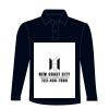 Kids long sleeve plain rugby shirt Thumbnail