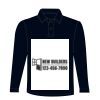 Kids long sleeve plain rugby shirt Thumbnail