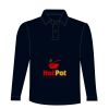 Kids long sleeve plain rugby shirt Thumbnail