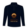 Kids long sleeve plain rugby shirt Thumbnail