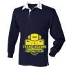 Kids long sleeve plain rugby shirt Thumbnail