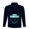 Kids long sleeve plain rugby shirt Thumbnail