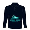 Kids long sleeve plain rugby shirt Thumbnail