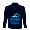 Kids long sleeve plain rugby shirt Thumbnail