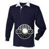 Kids long sleeve plain rugby shirt Thumbnail